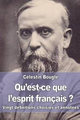 Book cover for Qu'est-ce que l'esprit français ?