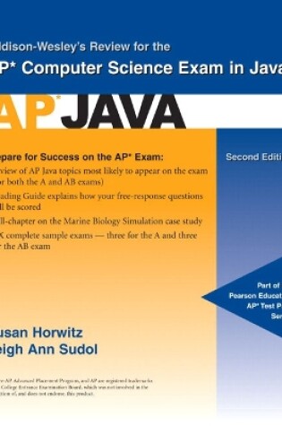 Cover of Addison-Wesley's Review for the AP Computer Science Exam in Java