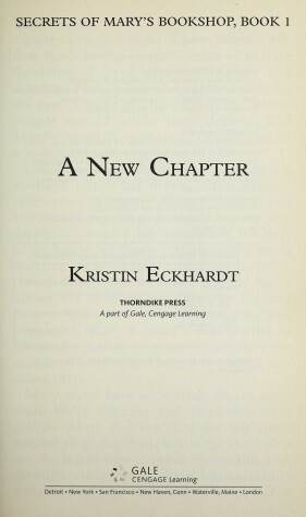 Cover of A New Chapter
