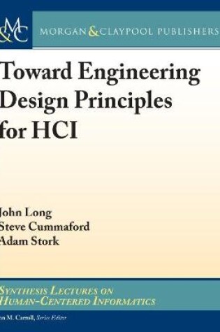 Cover of Toward Engineering Design Principles for HCI