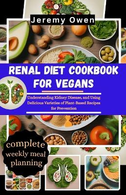 Book cover for Renal Diet Cookbook For Vegans