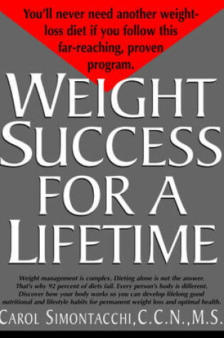 Cover of Weight Success for a Lifetime