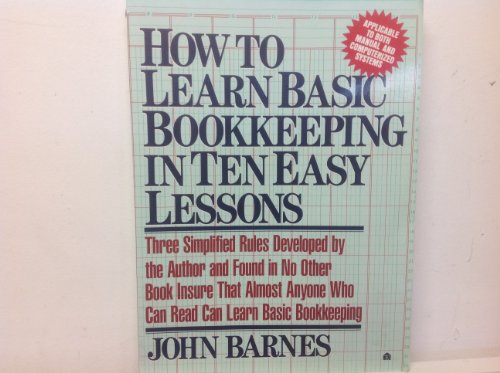 Book cover for How to Learn Basic Bookkeeping in Ten Easy Lessons