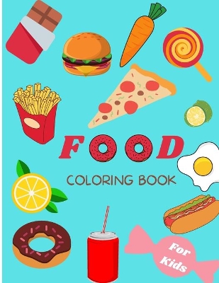 Book cover for Food Coloring Book