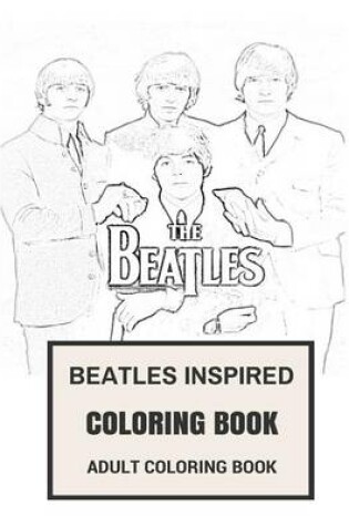 Cover of Beatles Inspired Coloring Book