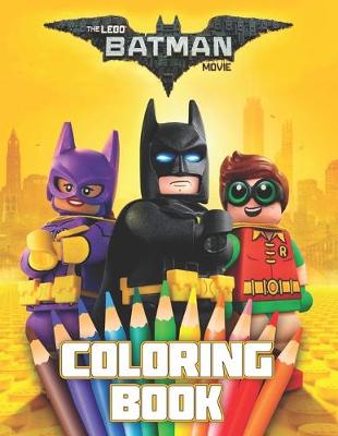 Book cover for LEGO Batman MOVIE Coloring Book
