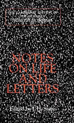 Book cover for Notes on Life and Letters