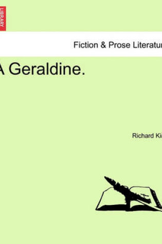 Cover of A Geraldine. Vol. II