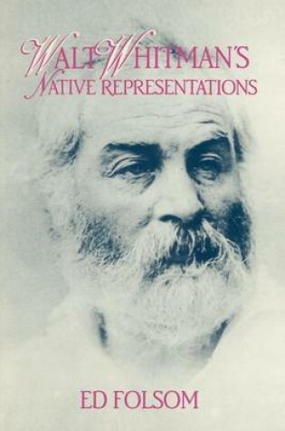 Cover of Walt Whitman's Native Representations