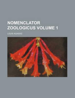 Book cover for Nomenclator Zoologicus Volume 1