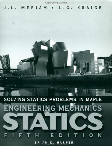 Book cover for Solving Statics Problems in Maple