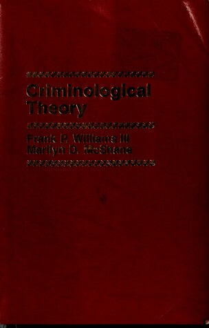 Book cover for Criminological Theory