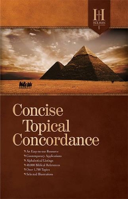 Cover of Holman Concise Topical Concordance