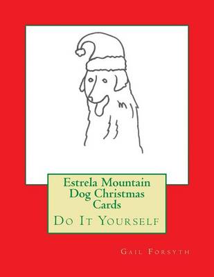 Book cover for Estrela Mountain Dog Christmas Cards