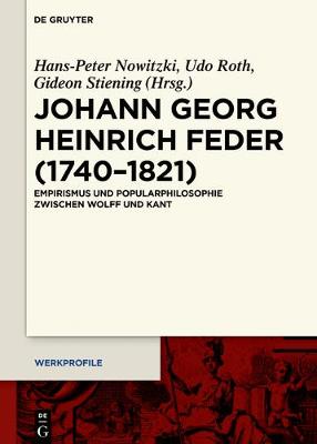 Book cover for Johann Georg Heinrich Feder (1740-1821)