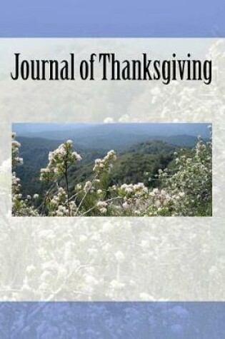 Cover of Journal of Thanksgiving