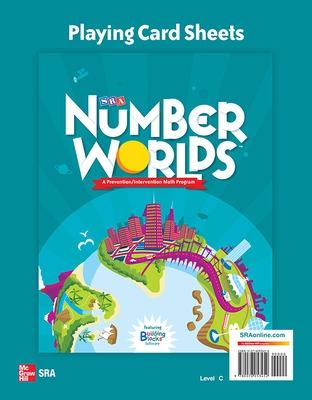 Book cover for Number Worlds Level C, Playing Card Sheets