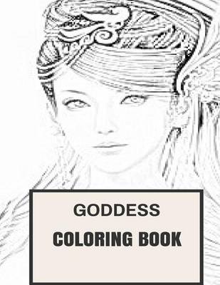 Book cover for Goddess Coloring Book