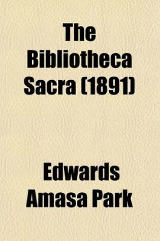 Cover of Bibliotheca Sacra (Volume 48)