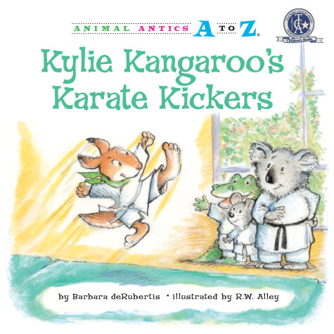 Book cover for Kylie Kangaroo's Karate Kickers