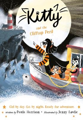 Book cover for Kitty and the Clifftop Peril