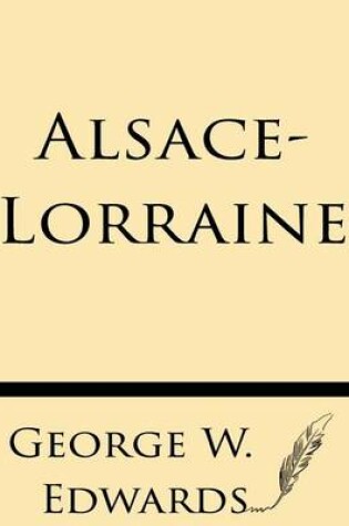 Cover of Alsace-Lorraine