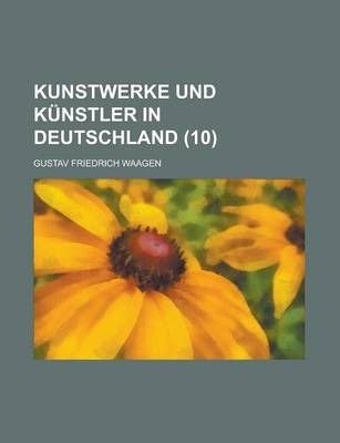 Book cover for Kunstwerke Und Kunstler in Deutschland (10)