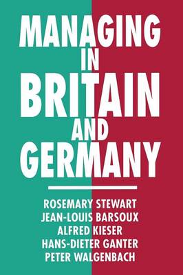 Book cover for Managing in Britain and Germany