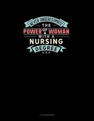 Book cover for Never Underestimate The Power Of A Woman With A Nursing Degree