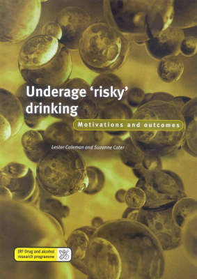 Cover of Underage 'risky' Drinking