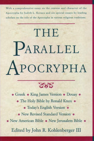 Cover of The Parallel Apocrypha