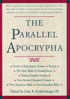 Book cover for The Parallel Apocrypha