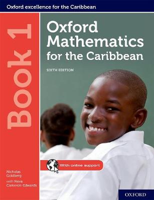 Book cover for Oxford Mathematics for the Caribbean: Book 1