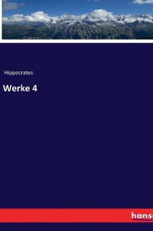 Cover of Werke 4