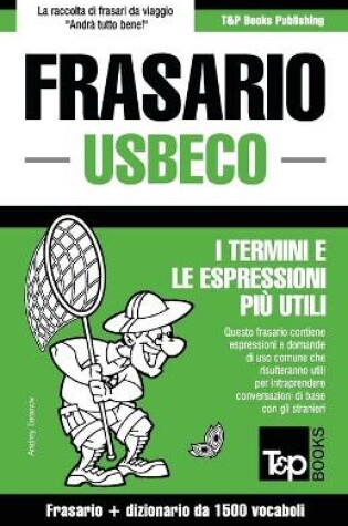 Cover of Frasario Italiano-Usbeco e dizionario ridotto da 1500 vocaboli