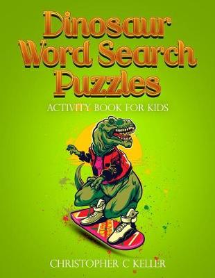 Book cover for Dinosaur Word Search Puzzles