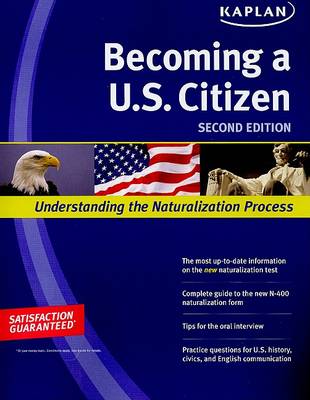 Cover of Kaplan Becoming a U.S. Citizen