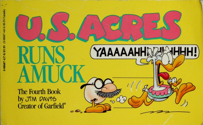Book cover for U.S. Acres Runs Amuck