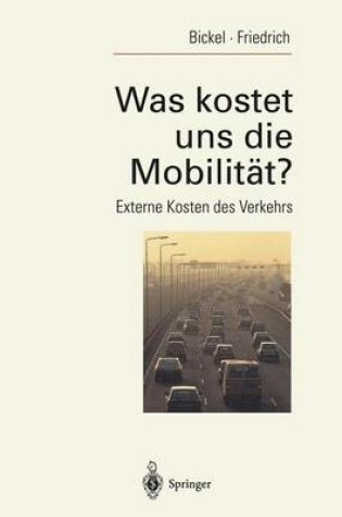 Cover of Was kostet uns die Mobilität?