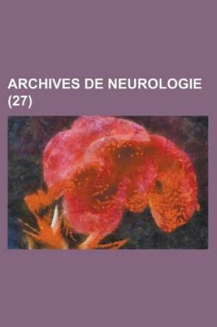 Cover of Archives de Neurologie (27)