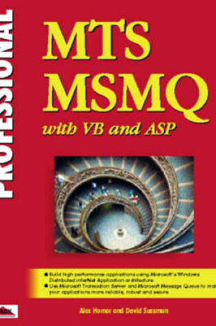 Cover of Professional MTS and MSMQ with VB and ASP