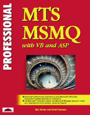 Cover of Professional MTS and MSMQ with VB and ASP