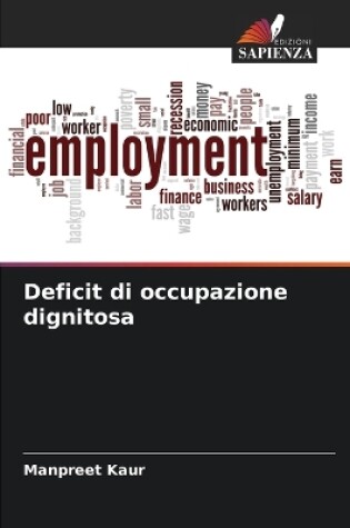 Cover of Deficit di occupazione dignitosa