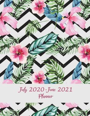 Book cover for July 2020-June 2021 Planner