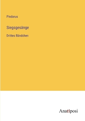 Book cover for Siegsgesänge