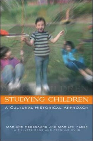 Cover of Studying Children: A Cultural-Historical Approach