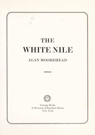 Book cover for The White Nile V445