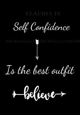 Book cover for Self Confidence is the best outfit believe