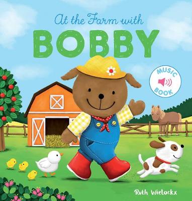 Book cover for At the Farm with Bobby