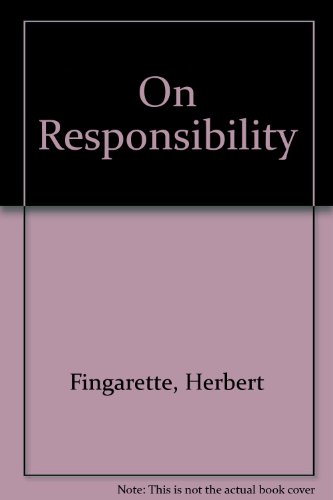 Book cover for On Responsibility